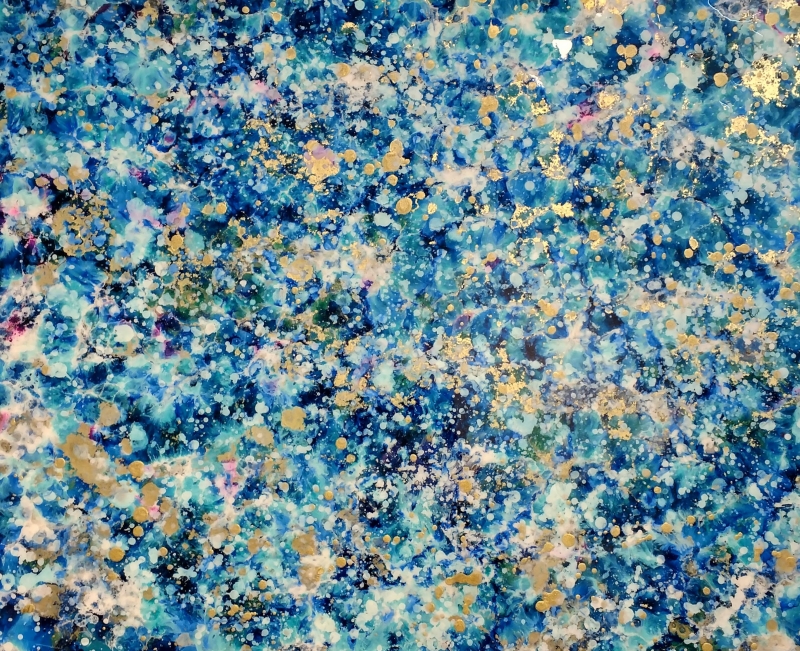 Texas Bluebonnets by artist Lacy Husmann